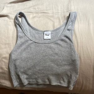 aritzia TNA cropped rib tank